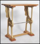 An upcycled 20th century set of cast vintage cinem