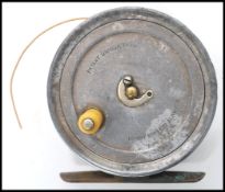 A vintage Hardy Bros. Ltd, Alnwick Uniqua fly reel