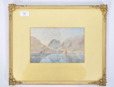 Possibly Charles F Robinson; A 19th century waterc