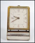 A vintage 1930's Art Deco Jaeger le Coultre travel