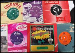 Vinyl Records - A collection of 45rpm 7