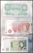 A good collection of vintage banknotes bank notes dating from the early 20th century to include