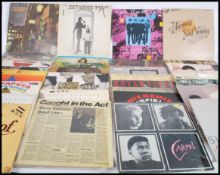 Vinyl Records - A collection of vinyl long play LP record albums to include various artists such
