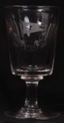 WHITE STAR LINE WINE GLASS