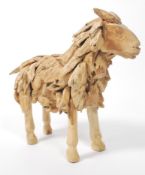 A stunning 20th century sculpture of a long fleece