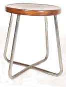 Marcel Breuer - An original vintage 1930's b77 stool for Thonet , the stool comprising of a
