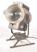 A vintage early 20th century German Industrial theatre - film cinema spot lamp on bracket stamp by