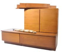 A retro mid cenutry Beaver & Tapley modular shelvi