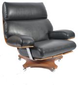 An original mid century  G-Plan ' Housemaster ' revolving swivel chair - armchair.  Designed by K.M.