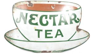 A vintage 20th century point of sale shop advertising enamel sign for 