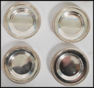 An early 20th century continental silver plated pierced and cast rococo soap dish, the centre with