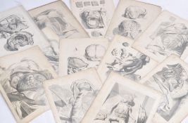 A collection of believed anatomical original pages