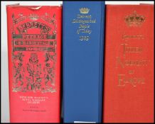 A collection of books to include Burke's dormant and extinct peerages, Burke's Royal Families of the