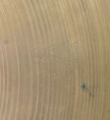A Vintage 20th century Zildjian Avedis 15