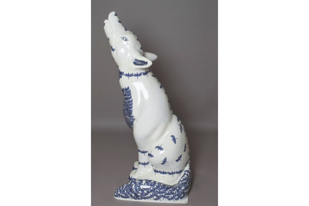 Dynasty Artist: Laura Hickman & Kesia Pennington-Yates Laura and Kesia’s wolf is based on ancient - Image 1 of 4