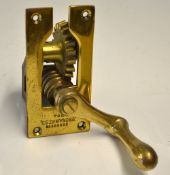 Unused Tennis Post brass patent 