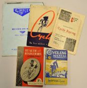 Various cycling ephemera from 1911 onwards to include 
