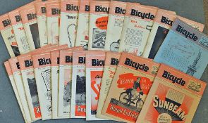 Wartime 1942 bicycling magazine's to include 1942 