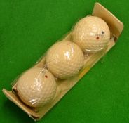 Spalding Kro-Flite red/blue dot marked unused golf balls - in the original packing