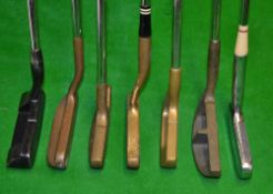 7x assorted putters to incl MacGregor centre shaft, Ram Centre Shaft, Slazenger Panther Centre Shaft