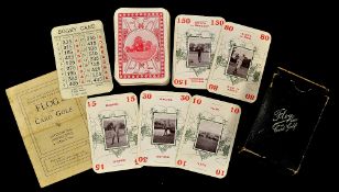 Rare Vic. Golf Card game c.1900 - titled 