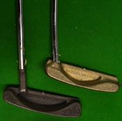2x Ping bronze putters to include Blade and Ping Zing - all fitted with ping grips and makers