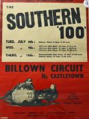 Assorted Motor Cycle Programmes 1960s 1980s includes a wide variety of races 1962 National Motor