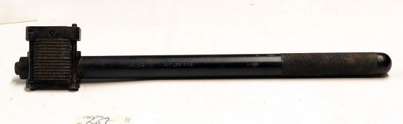 Scarce Majestic Patent golf club wrasp c.1900 - used to produce face lines on woods