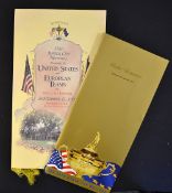2x Ryder Cup Welcome dinner menus to incl 1999 Ryder Cup 