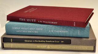 USGA Collection of Early Facsimile Golf Books (4) to incl John Cundall, -