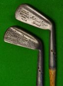 2x Maxwell irons - W. Ritchie mashie and a Mathew Edgar iron
