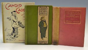 Early Golf Stories and Golf Fiction books (3) to incl Frederick Adams 