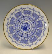 W.G Grace Century of Centuries bone china plate c. 1983 - Coalport bone china ltd edition plate