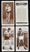 1938 Boxing cigarette cards - full set of WA & AC Churchman 