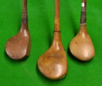 3x well named various drivers to incl J.H Taylor Autograph, R Forgan Crown and R Simpson - all