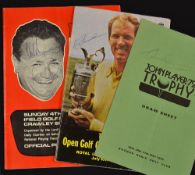 1974 Open Golf Championship signed programme - played at Royal Lytham and St Anne's and signed by