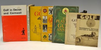 Golf Instruction Booklets and Annuals from the 1930's onwards to incl 2x James Currie Macbeth 