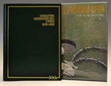2x America Golf Tournament Open Anniversaries Books to incl 
