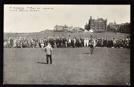 Scarce St Andrews Old Golf Course postcard c.1905 titled 