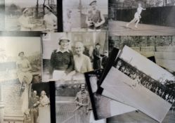 Wimbledon Lawn Tennis Collection consisting of a unique archive of Glass photographic negatives c.