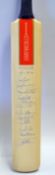 1985 Australian cricket team signed bat - full size Gray-Nicholls autographed bat signed to the