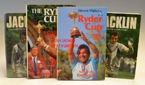 Ryder Cup Books (2) - both signed by Ken Brown Ryder Cup player to incl 