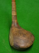 Good Spalding left hand large headed spoon - great club for the bag once cleaned and restored