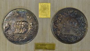 1815 The Waterloo Medal in Silver Issued by The Waterloo Committee this medal was engraved by