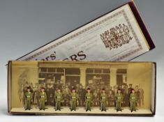1970s Model Soldiers Type of the 'Line Infantry Field Service Cap' 1880-1914 Lead Figures made in