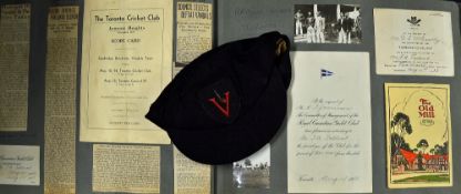 Archive of a Famous England Rugby Player: John A Tallent archive lot relating to John a Tallent (