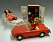 1960s/70 Sindy Doll and Accessories includes dolls made in England (1) measures 28cm approx. and two