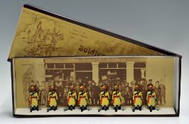 1970s Model Soldiers Type of the 'Colonial Forces' 1880-1914 Lead Figures made in London, 54mm in