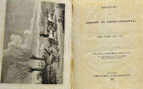 Russia 1819 Journey From Moscow to Constantinople Book first edition With 6 most attractive aquatint