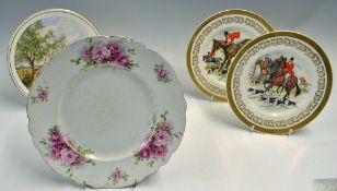 3x Plate Selection depicting Coaching Scenes to include Johnson Brothers, Myott Royal Mail, plus